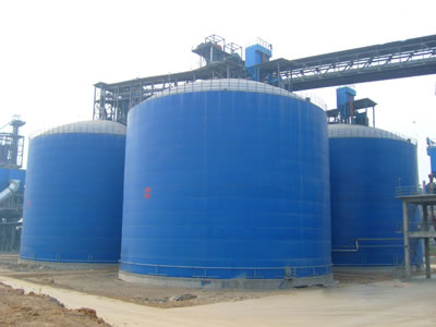 绛县水泥钢板库改造